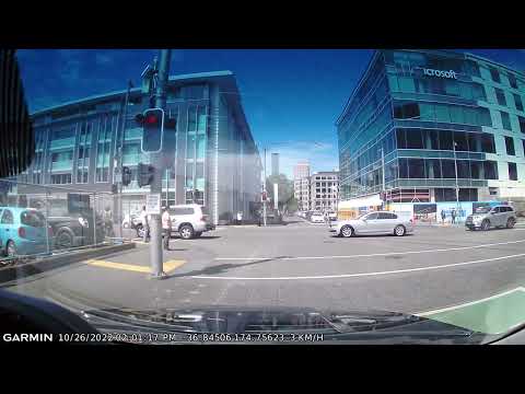 Someone, possibly VIP being escorted by NZ police