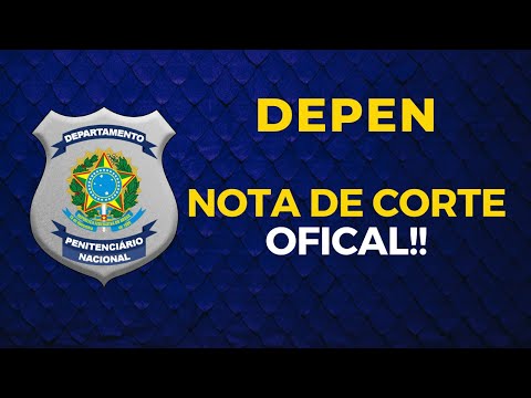 Nota de corte DEPEN divulgada (agente federal de execução penal)