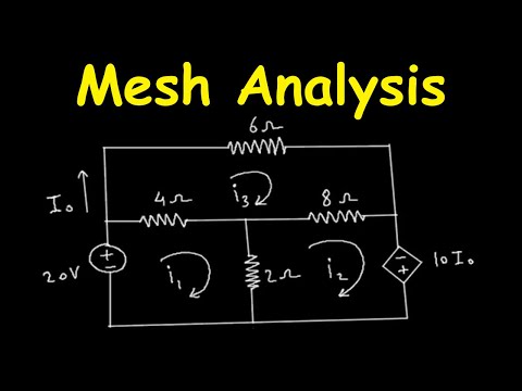 Mesh Analysis : Using mesh analysis, find Io in the circuit of Fig | Electrical Engineering