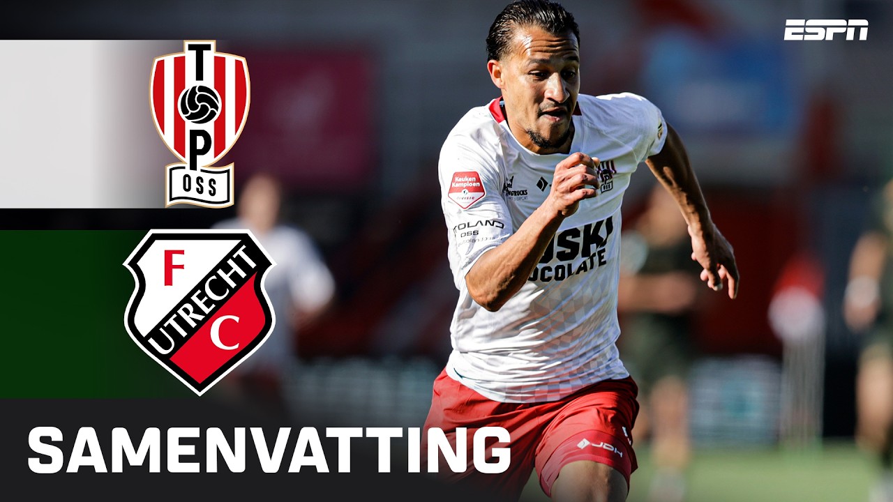 TOP Oss vs Jong  Utrecht Highlights