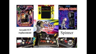 First Prototype Arcade1UP replacement Arcade Spinner!!