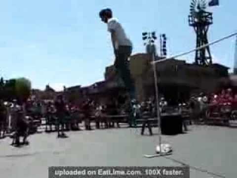 Daniel Mahoney's World Record High Jump on a Pogo Stick