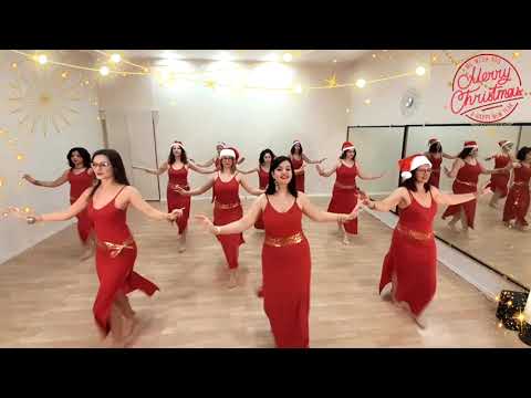 "Jingle bells tabla cover" | Christmas belly dance | Expression Dance Academy