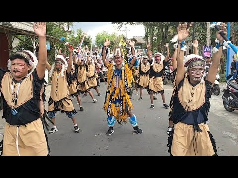 Joget Apache Santai Horeg Karnaval Desa Ngadi 2022