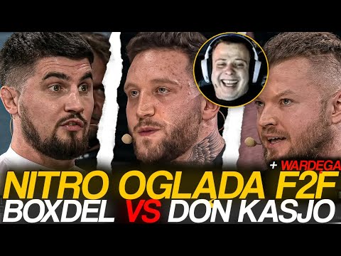 NITRO OGLĄDA F2F KASJO VS BOXDEL + WARDĘGA | FAME MMA 20