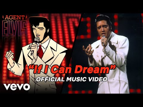 Elvis Presley - If I Can Dream (Agent Elvis - Official Animated Music Video)