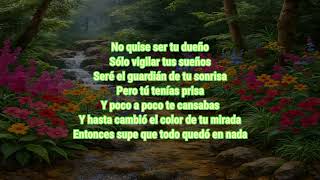 Enrique Urquijo Y Los Problemas Tu Tristeza-Letra