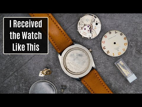 Restoring a Subscriber Vintage Tudor Oyster Royal Watch !!!