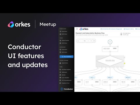 Conductor UI features and updates