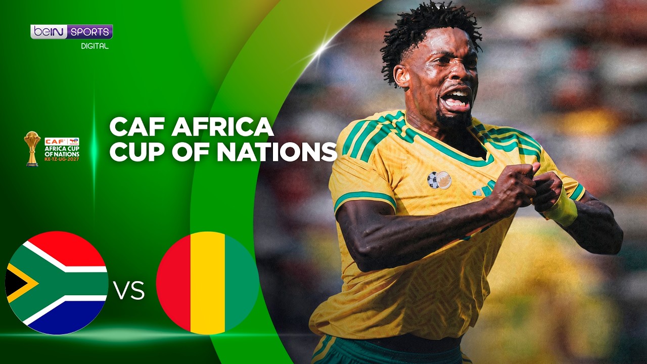 South Africa vs Guinea | HIGHLIGHTS 2027 AFCON Qualifiers | 09/26/2026 | beIN SPORTS USA