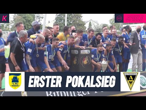 Greatest success in the club's history | 1. FC Düren – TSV Alemannia Aachen (Final, Middle Rhine ...