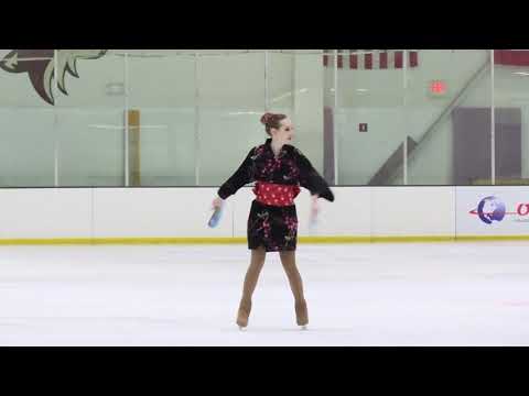 2021 Fiesta Skate Adult Silver/Gold Artistic Dramatic