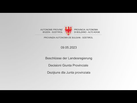 Beschlüsse der Landesregierung - 09.05.2023