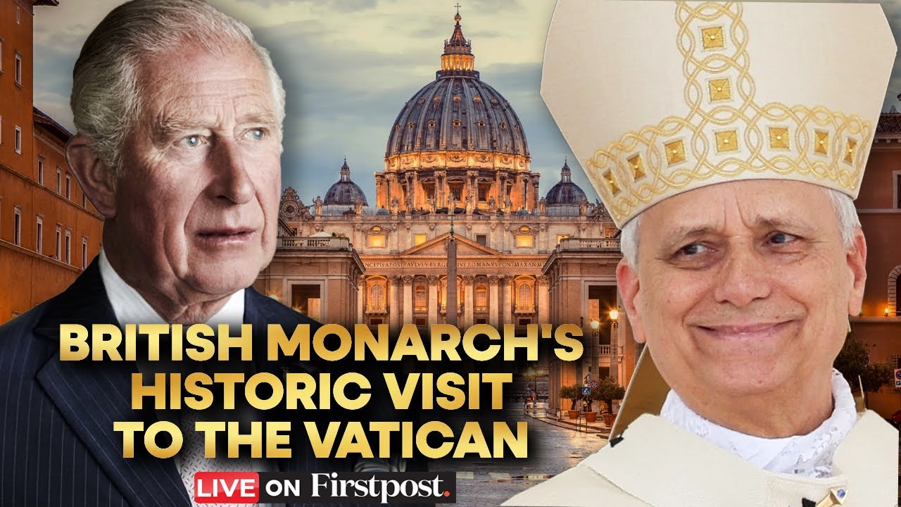 LIVE: King Charles, Queen Camilla Arrive At Vatican for Historic Meeting with Pope Leo | N18G