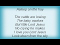 Robin Gibb - Away In A Manger Lyrics