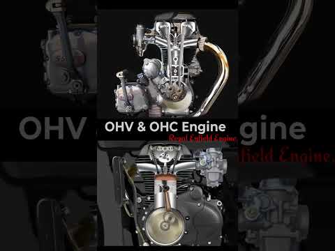 Royal Enfield Company OHV & OHC Engine Difference work process #technology #machine #automobile