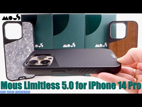 Mous Limitless 5.0 for iPhone 14 Pro: Still Extremely Protective...Now with Improved Grip & Buttons!