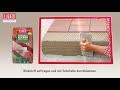 Fliesen auf Treppen verlegen mit dem LUGATO Fliesenklebstoff SICHERHEITSKLEBER SCHNELL + FLEXIBEL