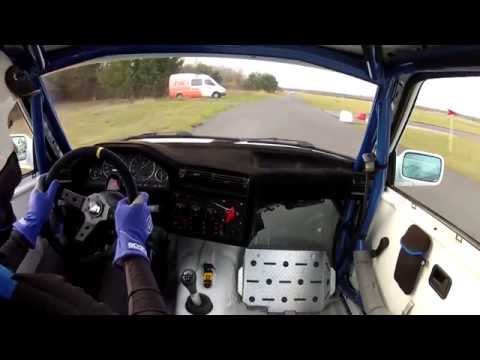 Wigilijny Power Stage Bednary 2014 - Wojtek Puchalski BMW E30 318is -  OS4