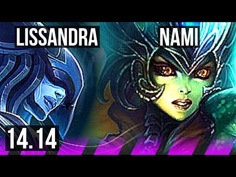 LISSANDRA & Ashe vs NAMI & Draven (SUP) | 7/2/9, 600+ games | EUNE Diamond | 14.14