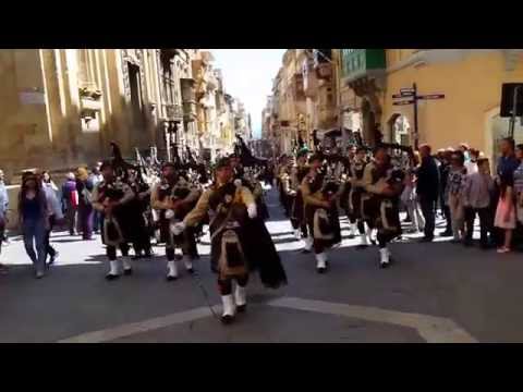 Eric Stein - Marsa Scouts Pipes & Drums Annual Parade 2015