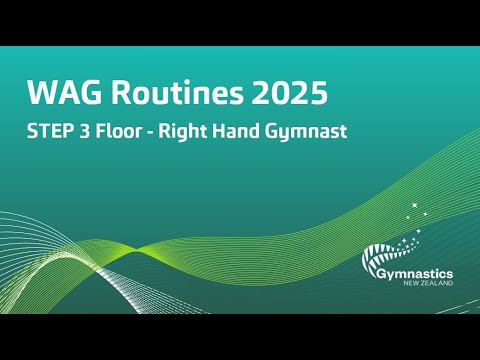 STEP 3 Floor Right Hand Gymnast