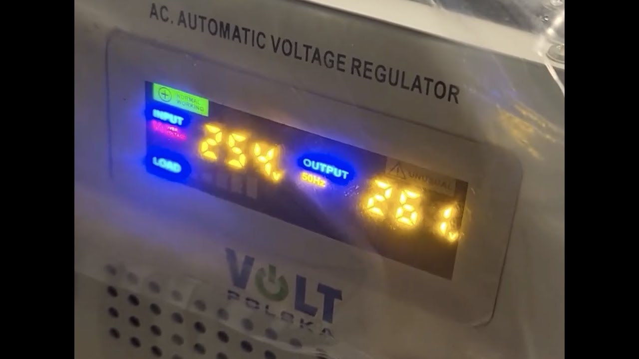 Volt AVR Pro 5000 do agregatu, Stabilizator Napięcia