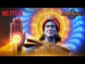 Lord Krishna Reveals His DIVINE Vishwaroop Avatar To Arjun Kurukshetra Netflix India
