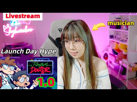 🔴MUSICIAN CHALLENGE RHYTHM DOCTOR 1.0 (LAUNCH DAY HYPE) ♡ ⸜(｡ ^ ᵕ ^ )⸝♡