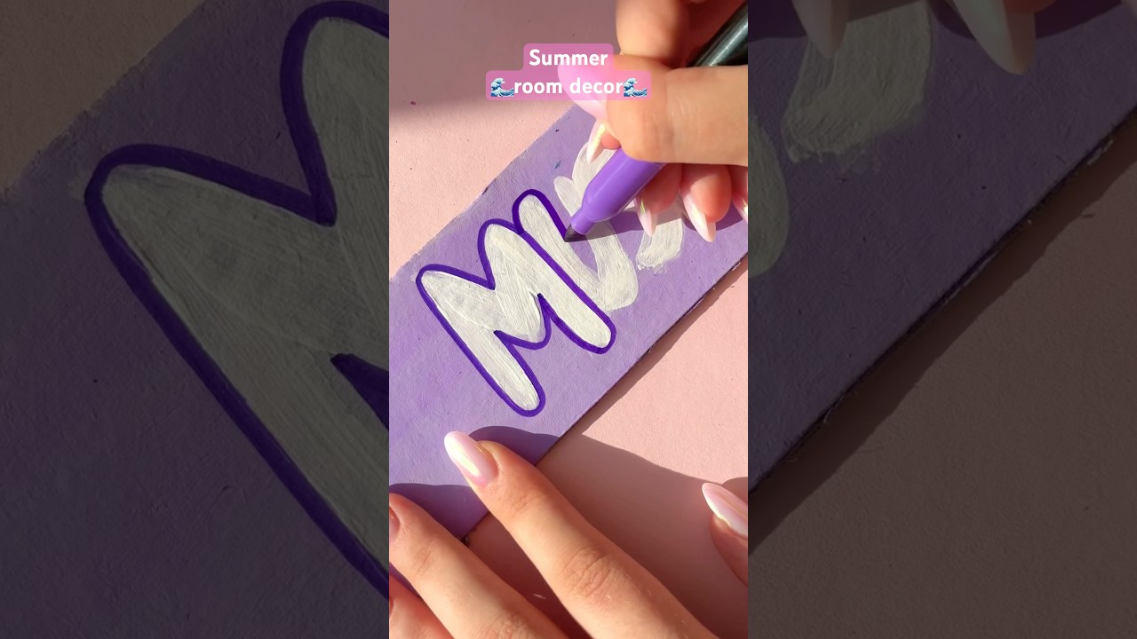 Summer room decor idea🌊