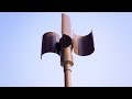 How To Make Mini Wind Turbine Generator At Home