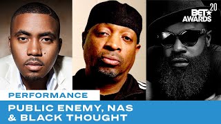 Public Enemy Is Joined By Nas, Black Thought &amp; More For Rendition of Fight The Power | BET Awards 20
