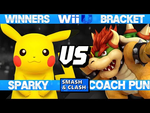 S&C 12 - Sparky (Pikachu) vs Coach Pun (Bowser) - SSB4 Winners - Smash Wii U