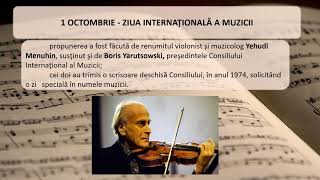 ZIUA INTERNATIONALA A MUZICII, 2020