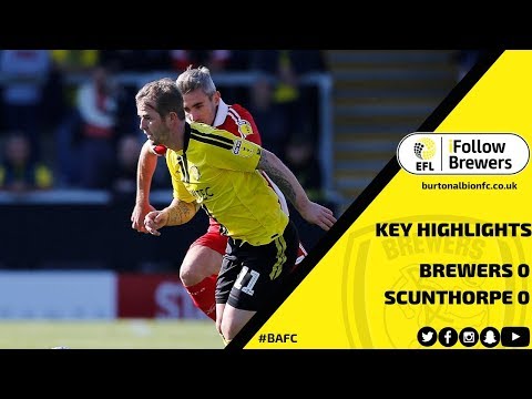 MATCH HIGHLIGHTS | Burton Albion 0-0 Scunthorpe United