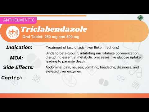 Triclabendazole 250mg Tablet