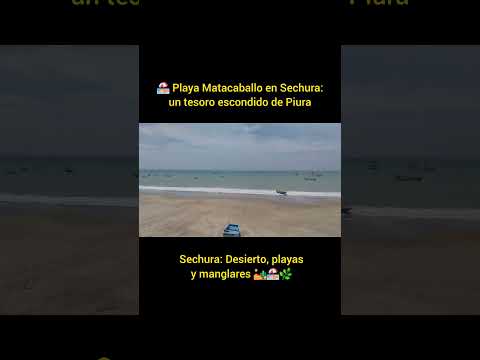 Playa Matacaballo en Sechura: un tesoro escondido de Piura. 🏖️  #Sechura #ProvinciaDeSechura