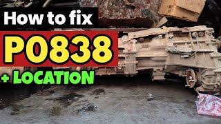 dtc p0838 quickly Fix