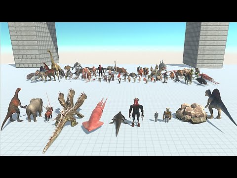 MINIBOSS VS 2X FACTION - Animal Revolt Battle Simulator