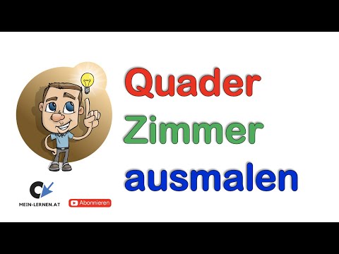 Quaderförmiges Zimmer ausmalen