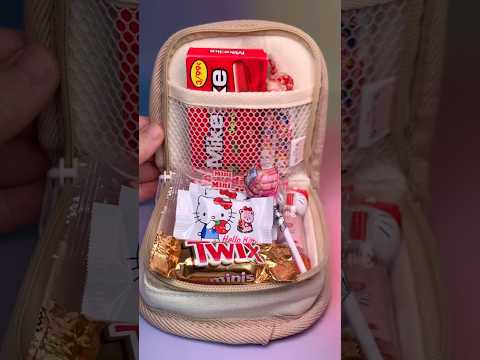 Hello kitty chocolate candy gummy jelly sweet yummy asmr food mukbang