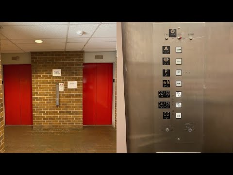Montgomery Square Button Traction elevators @ Meany Center for the Preforming Arts - Seattle, WA