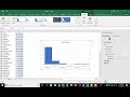 Excel 2016 - Create histogram with a specific number of bins