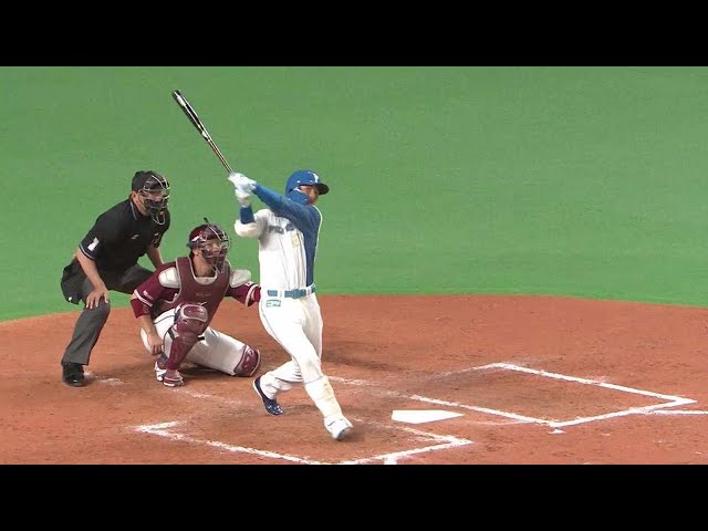 【4回裏】ファイターズ・清宮幸太郎 2打席連続ホームランを放ち同点に追いつく!! 2022年5月5日 北海道日本ハムファイターズ 対 東北楽天ゴールデンイーグルス