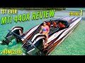 Fastest Outboard Pleasure Boat On Earth MTI 440X 2023 Review W Howe2Live Ep 1