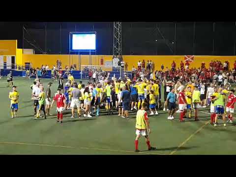 Celebración final CD San Miguel - UD Las Zocas 2023-24