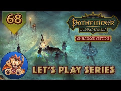 Pathfinder Kingmaker Enhanced Edition - Overgrown Cavern - Kellid Barbarian Camp - EP68