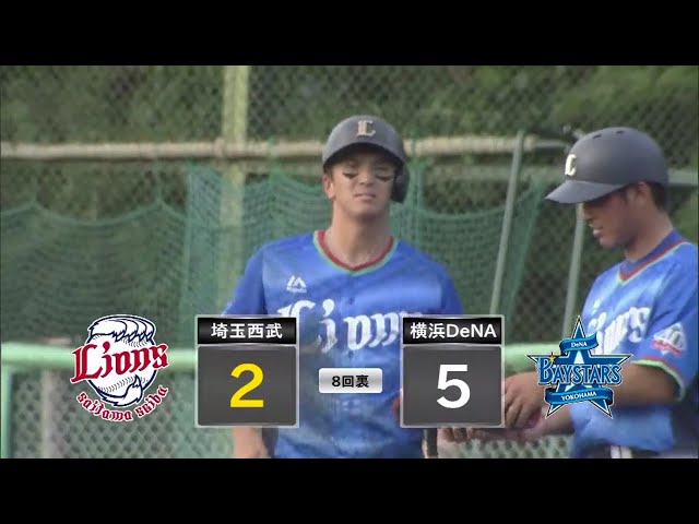 【ファーム】若獅子の元気印が今日も打つ!! ライオンズ・山田のタイムリーで1点を返す!! 2018/8/10 L-DB(ファーム)