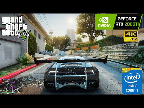 Grand Theft Auto 5 4K Ultra Graphics Gameplay - GTA 5 PC 4K 60FPS
