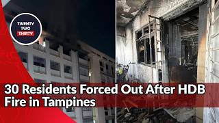 30 Evacuated After Early Morning Fire at Tampines HDB Block Raises Safety Concerns